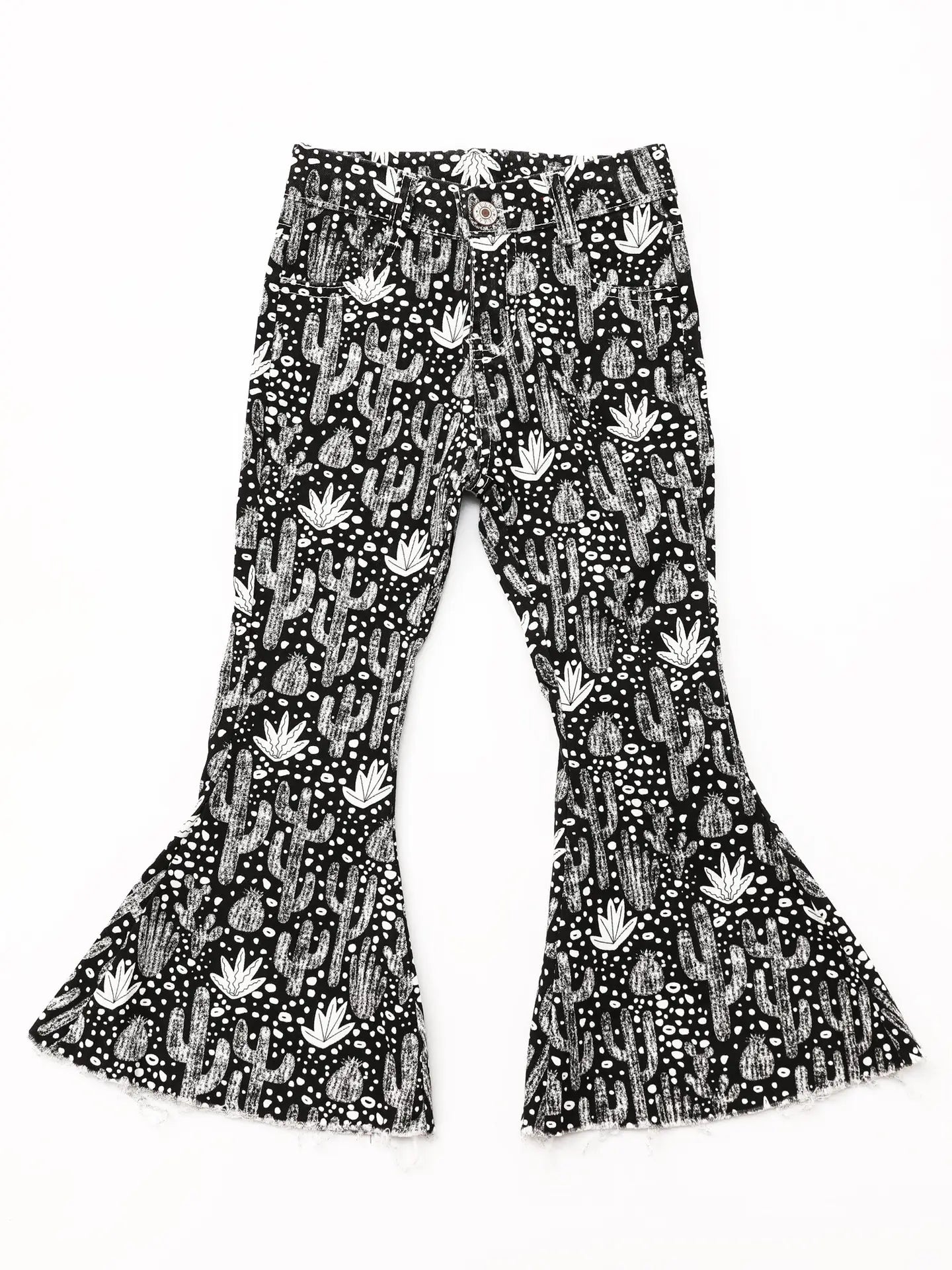 Girls Cactus Bell Bottoms