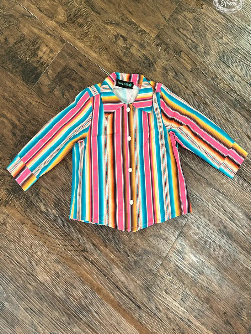 Ray of Sunshine Kids Pearl Snap
