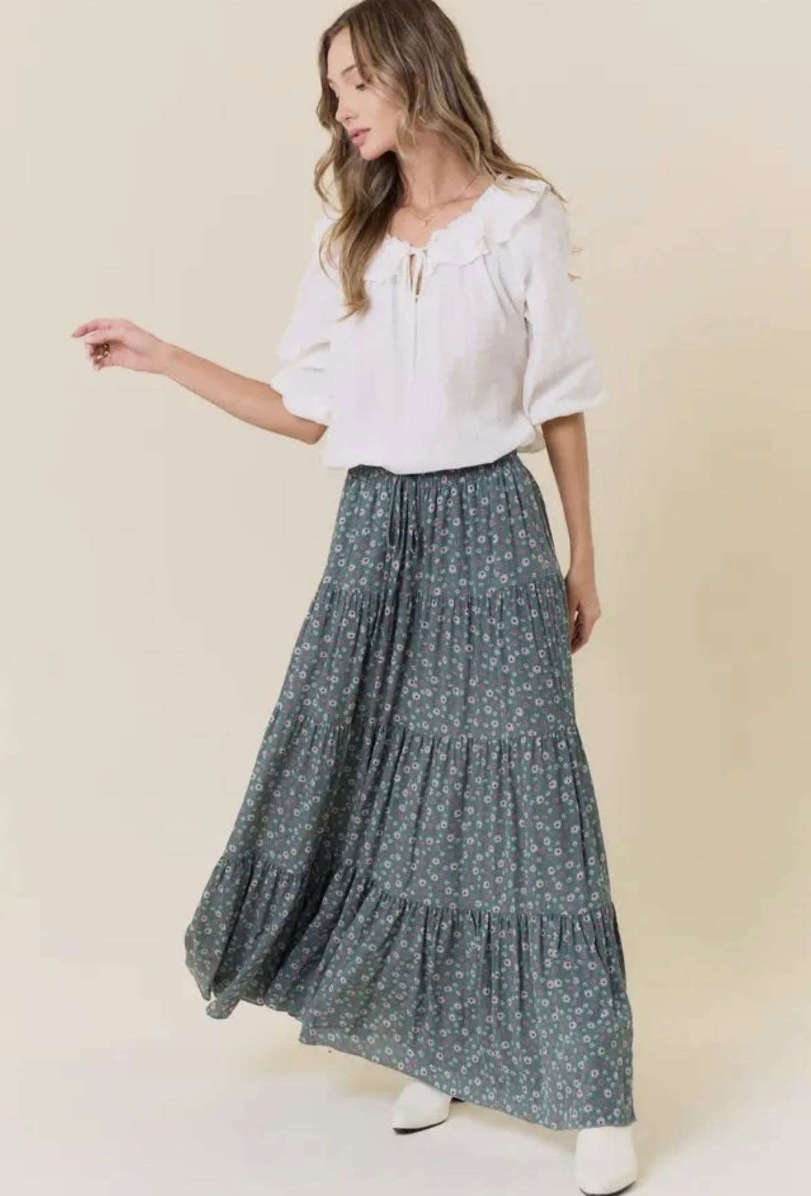 Prairie Roam Maxi Skirt