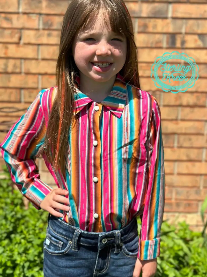 Ray of Sunshine Kids Pearl Snap