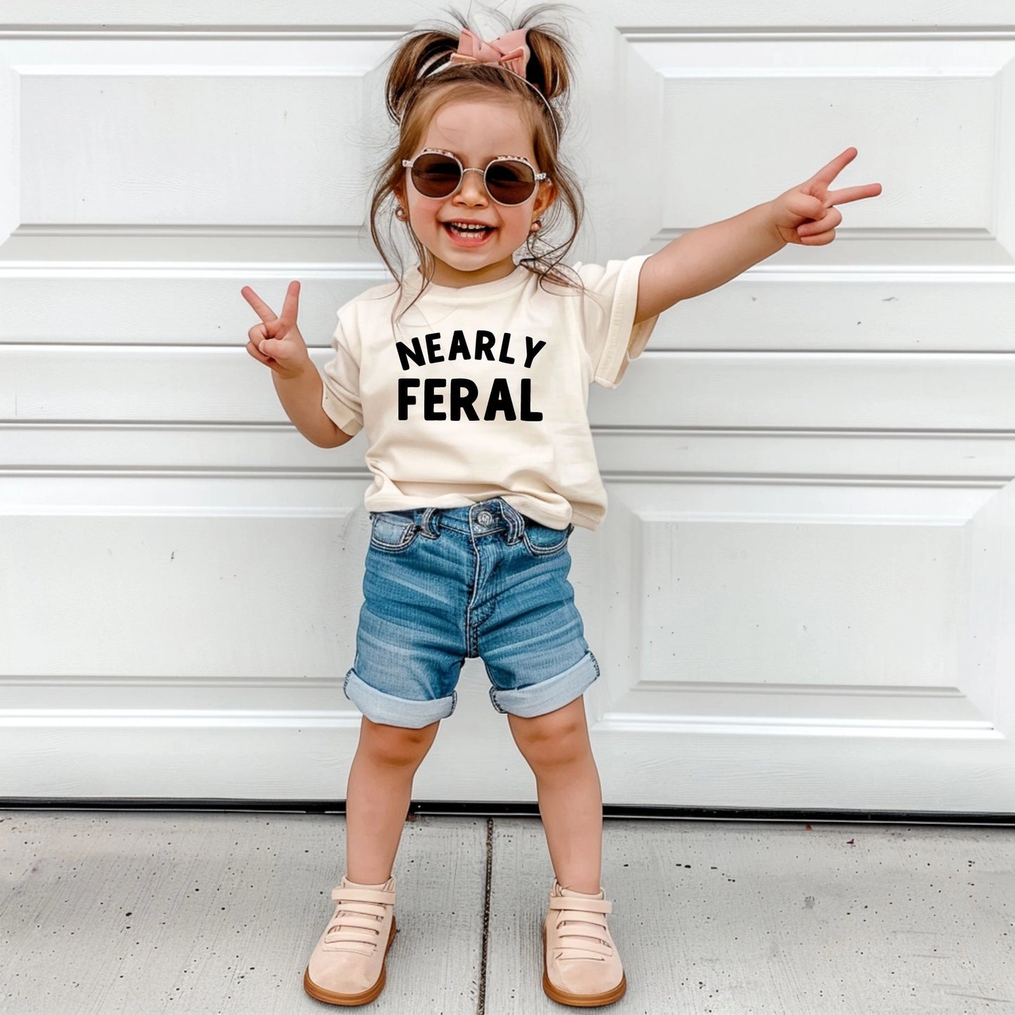 Kids Nearly Feral Tee