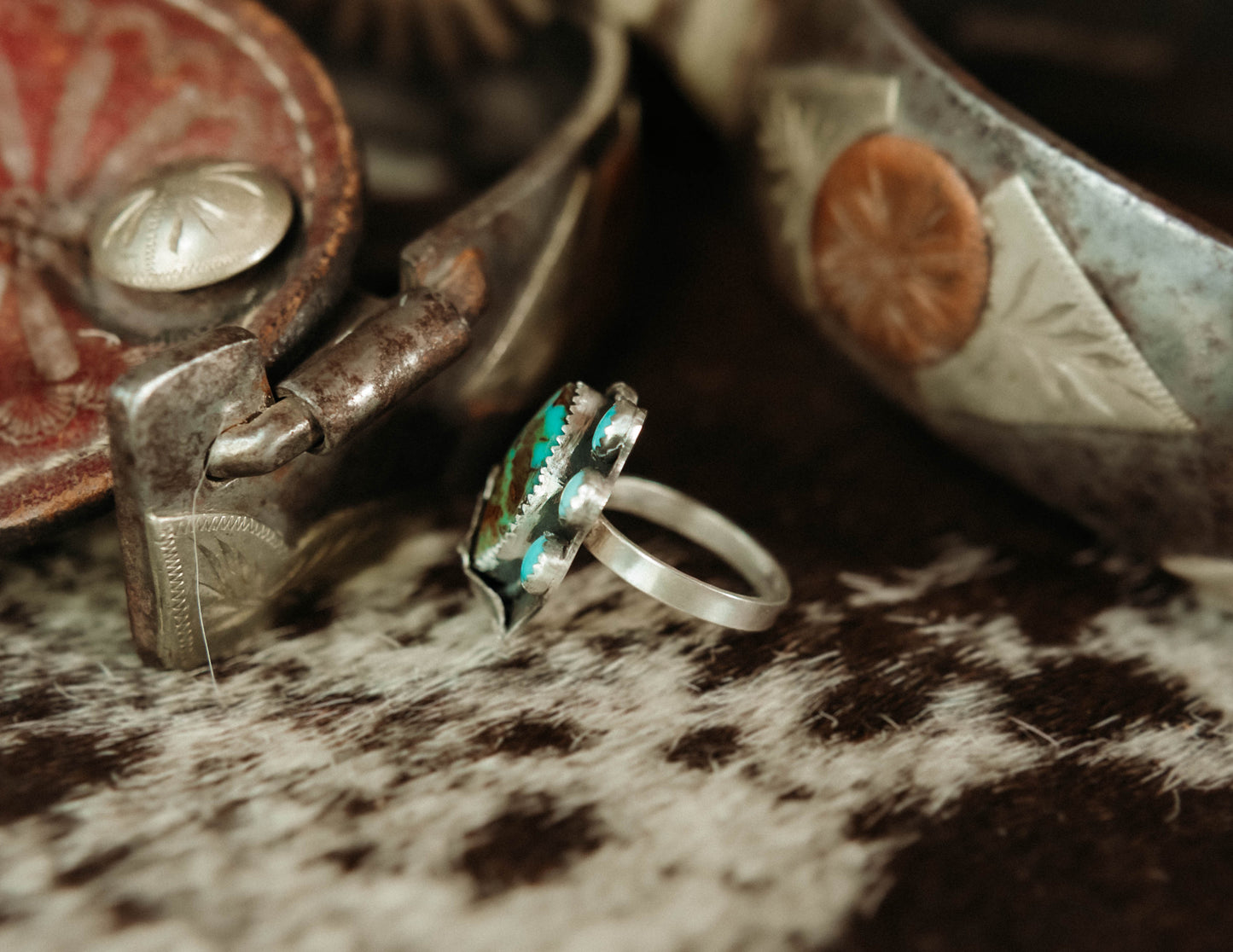 Woodrow Ring High Grade Kingman Turquoise