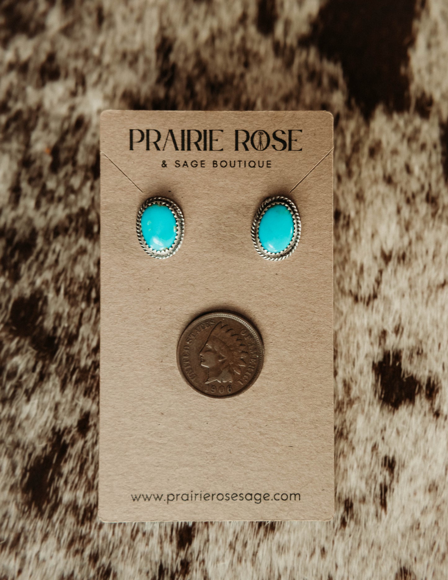 Gowdy Studs Kingman Turquoise