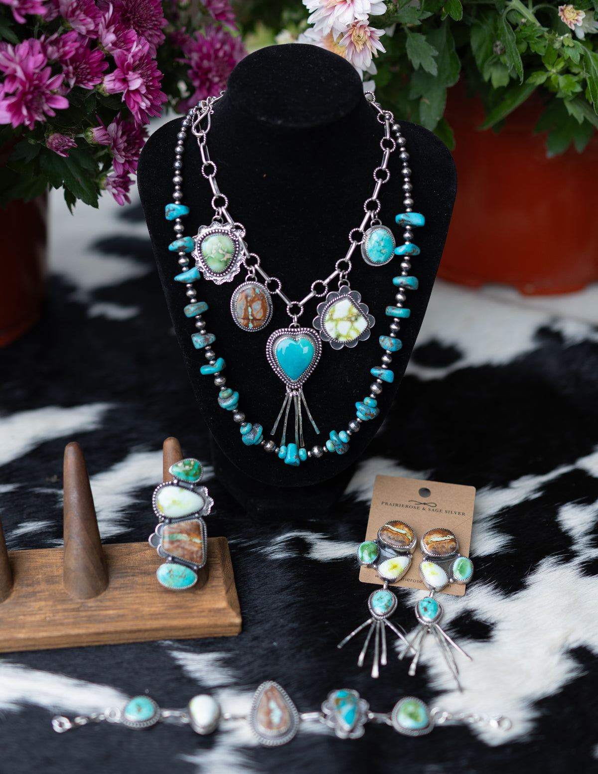 Whispering Mountains Charm Necklace