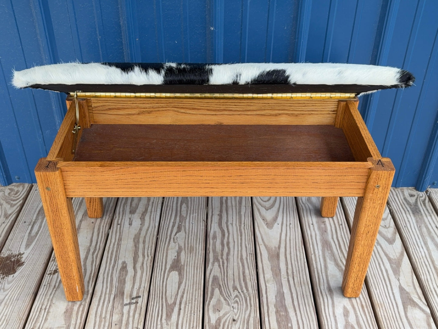 Chloe Cowhide Bench