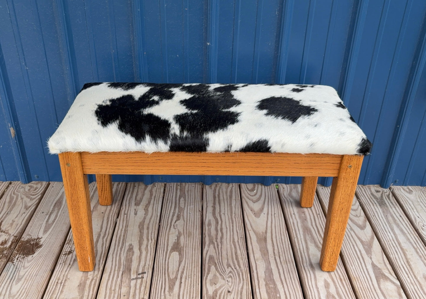 Chloe Cowhide Bench