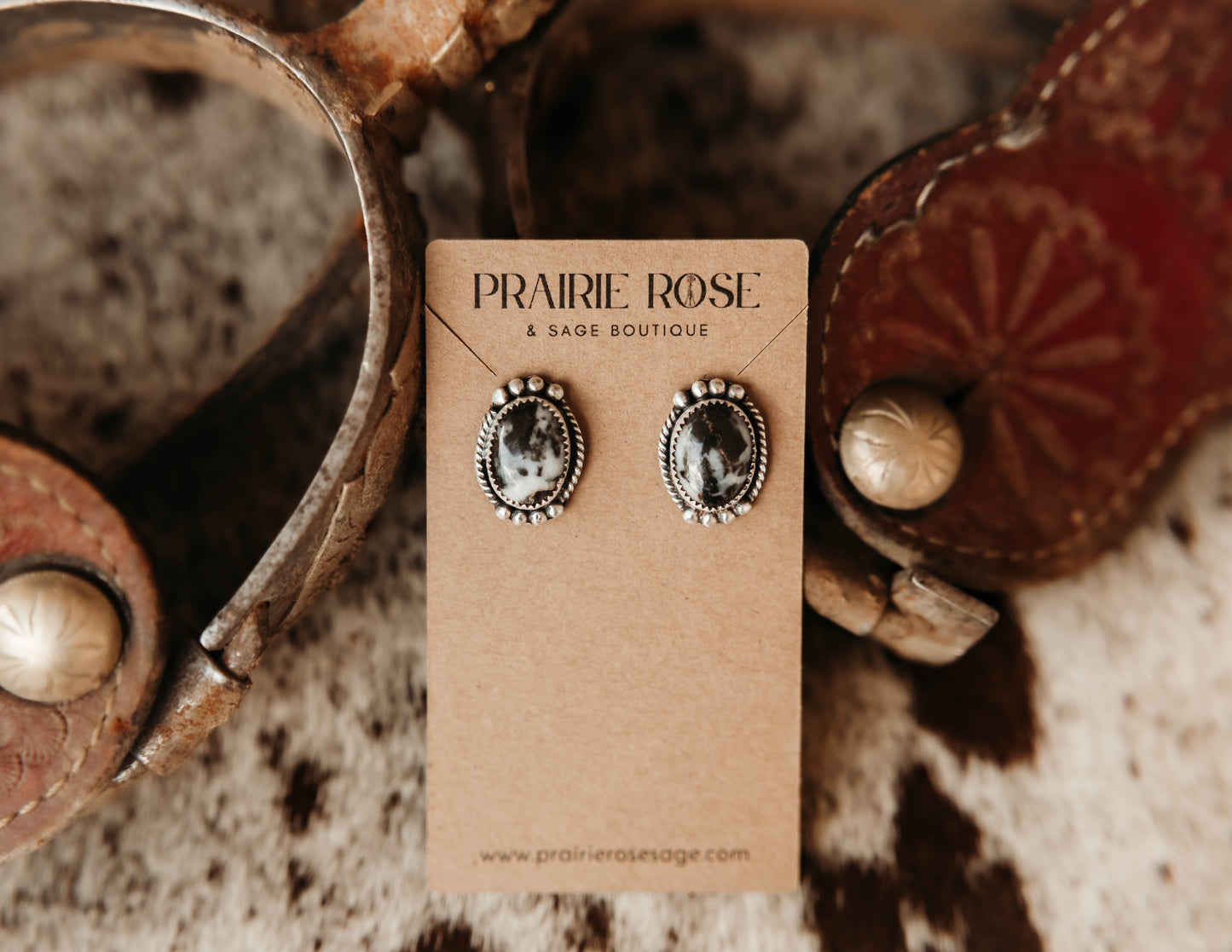 Juniper White Buffalo Studs