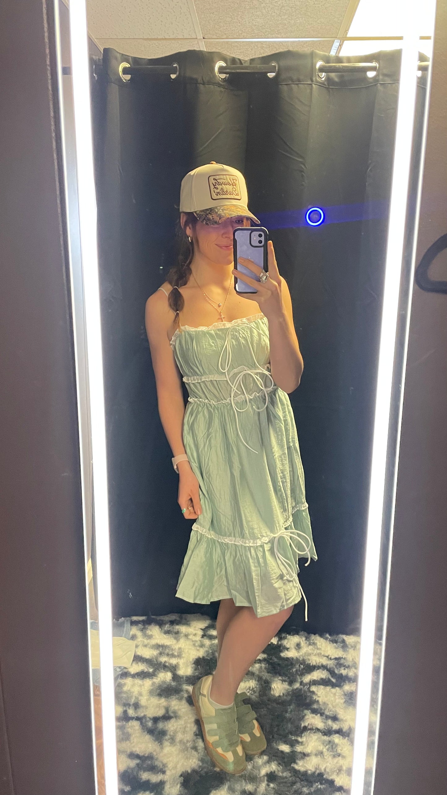 Sage Party Dress