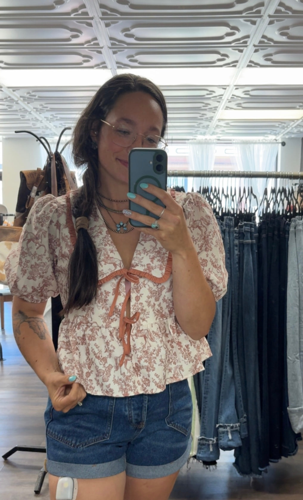 Margo Tie Top