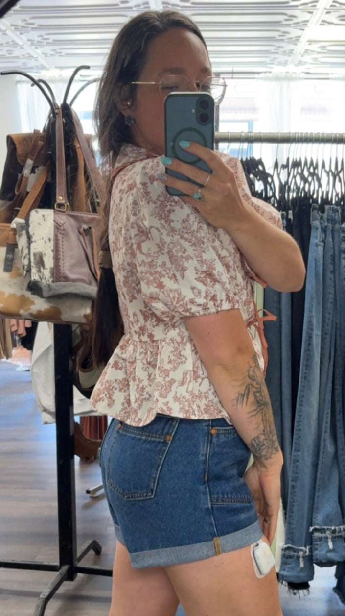 Margo Tie Top