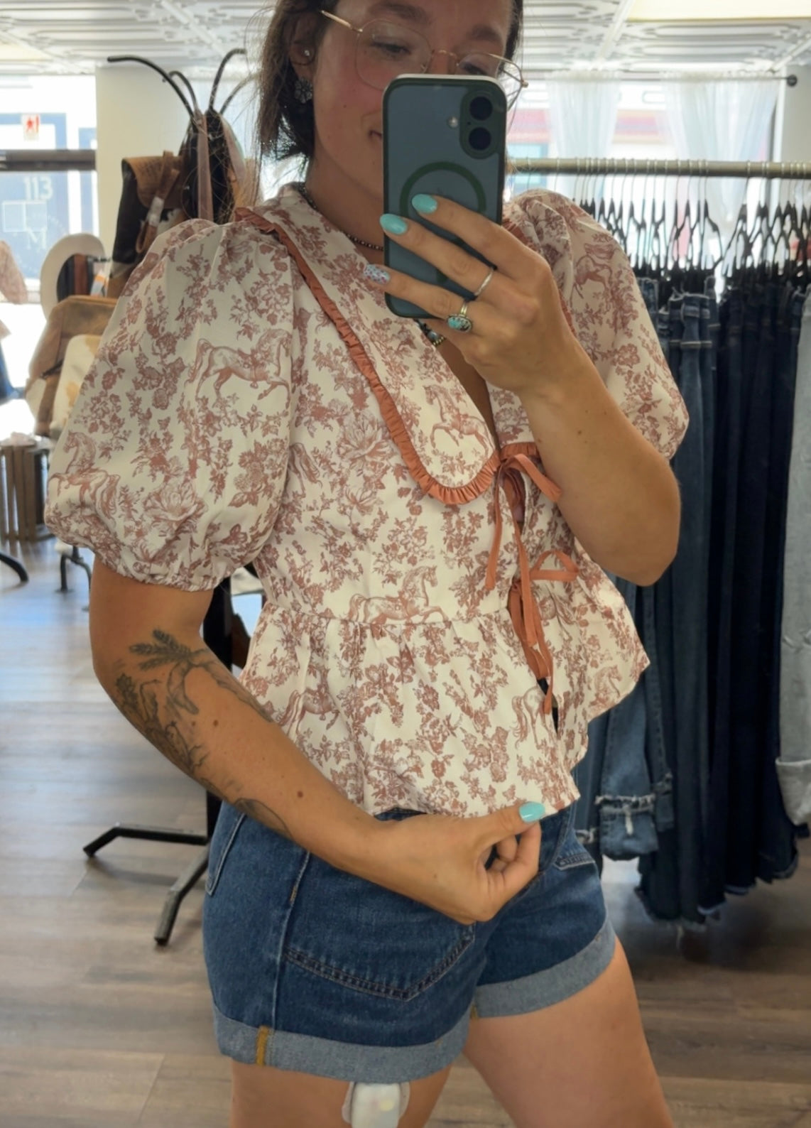Margo Tie Top
