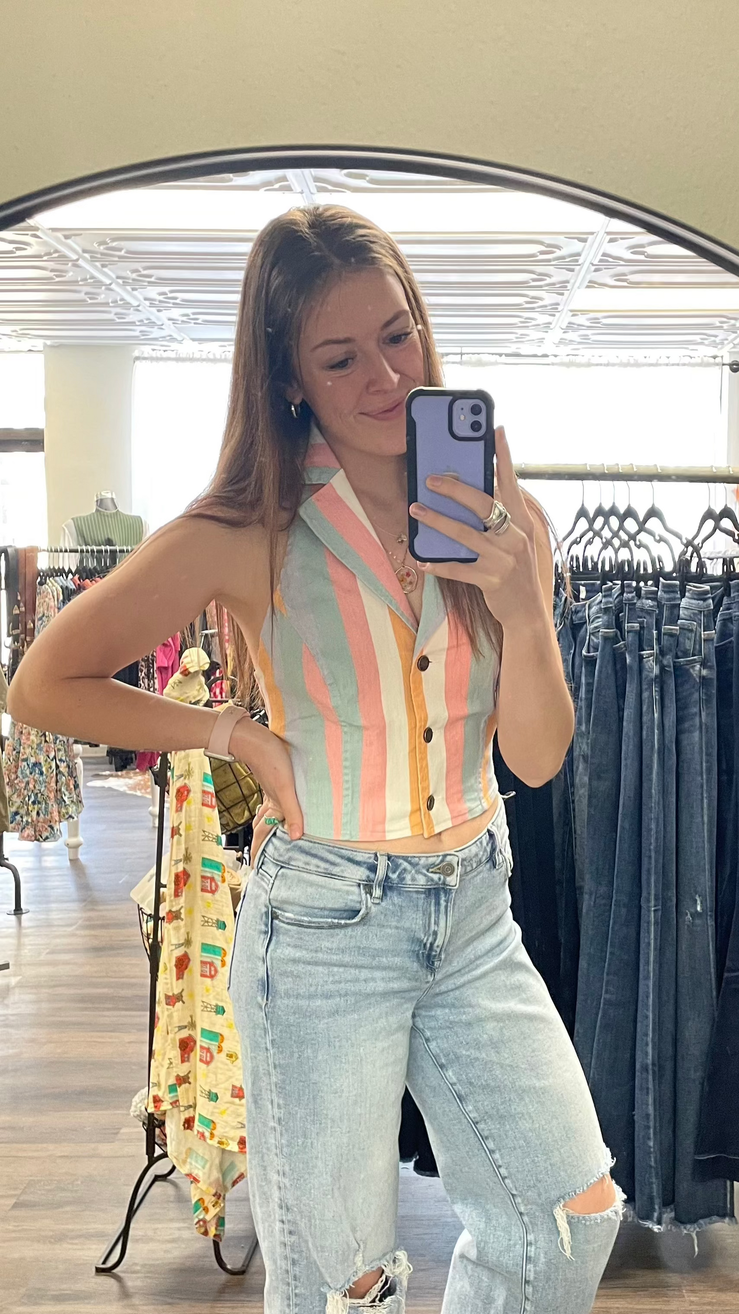 Summer & Stripes Halter
