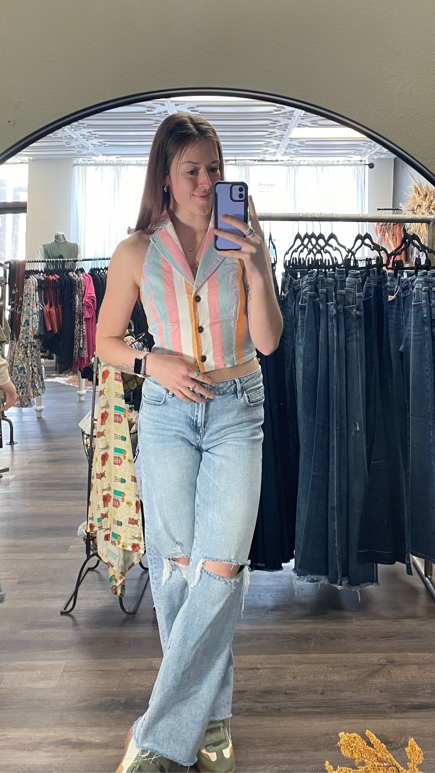 Summer & Stripes Halter