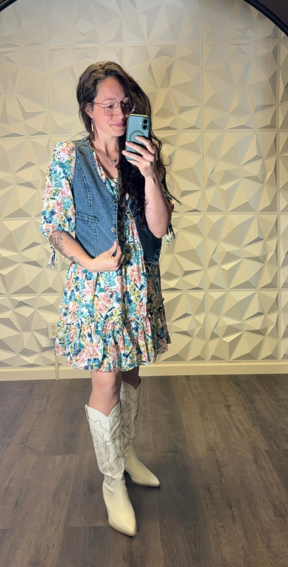 Roaming Grace Ruffle Dress