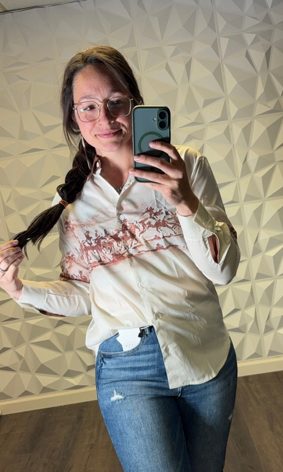 War Party Retro Button Down