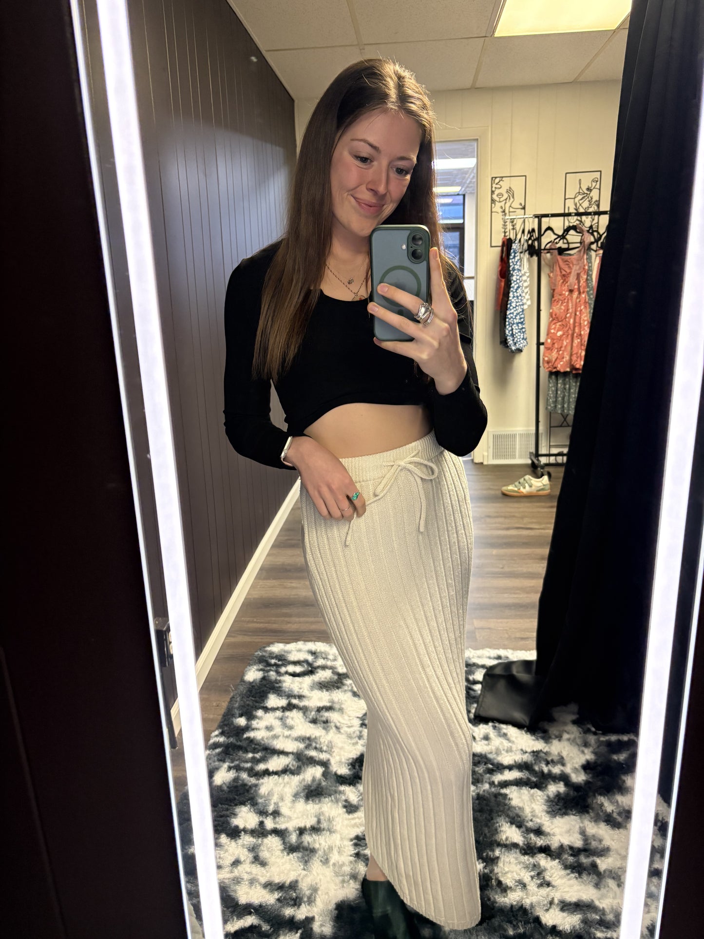 West Maxi Knit Skirt