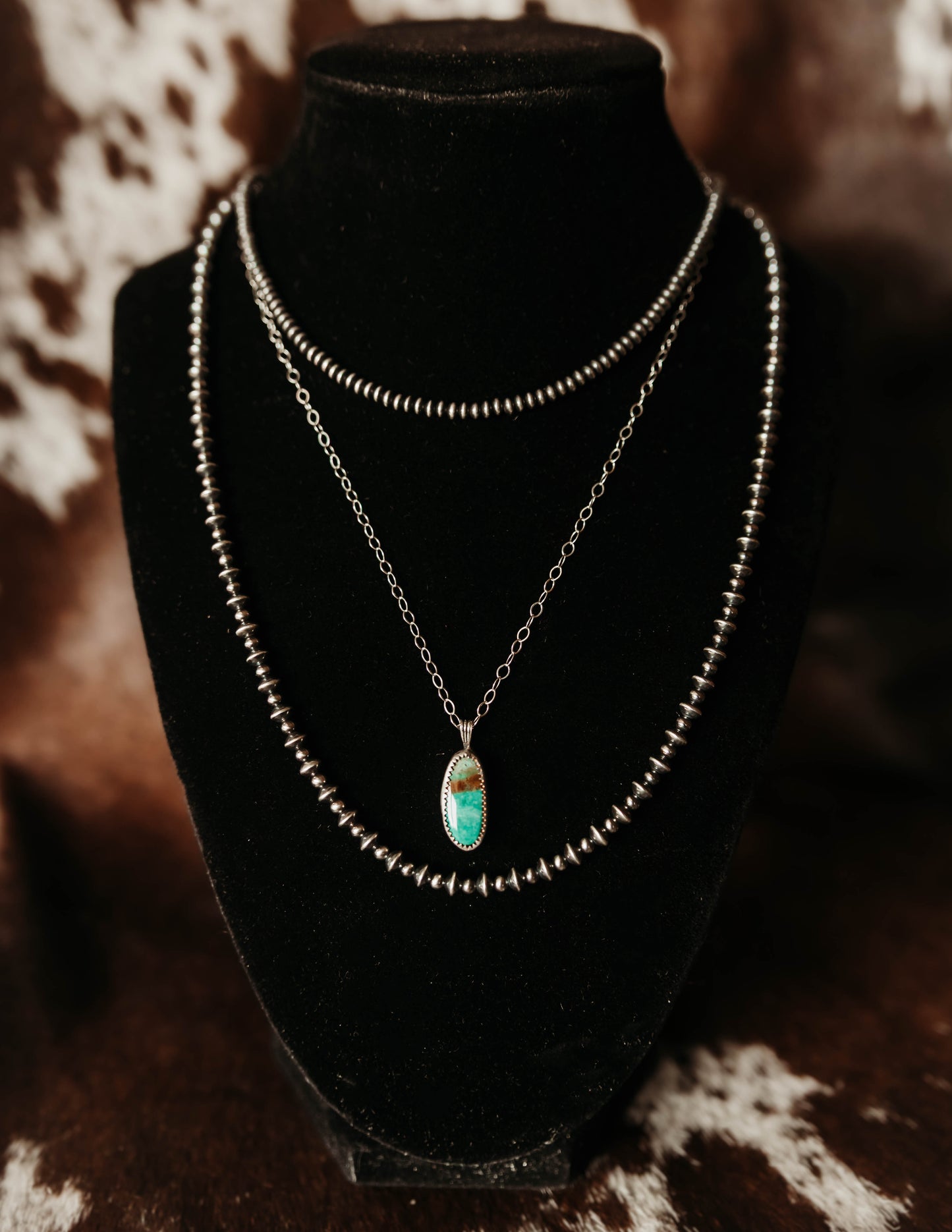Mountain Top Necklace Royston 17"