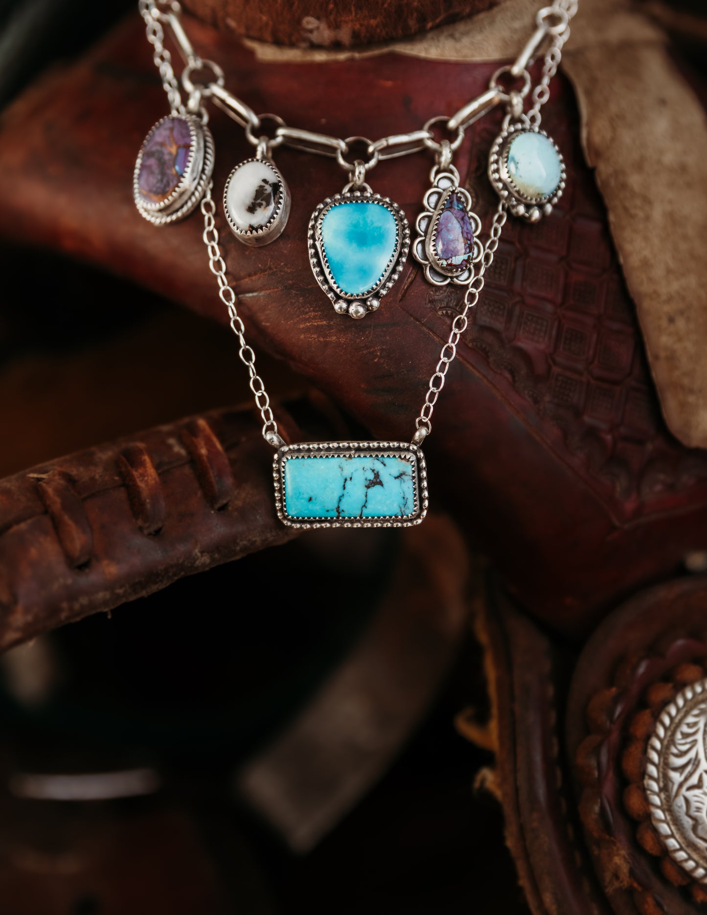 Sky Necklace Kingman 16"