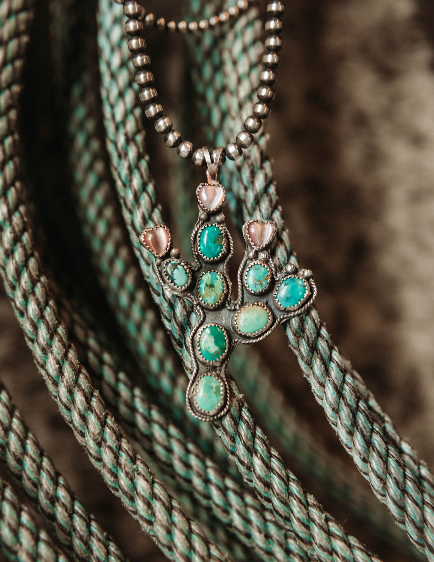 Home Bound Pendant Turquoise Mix