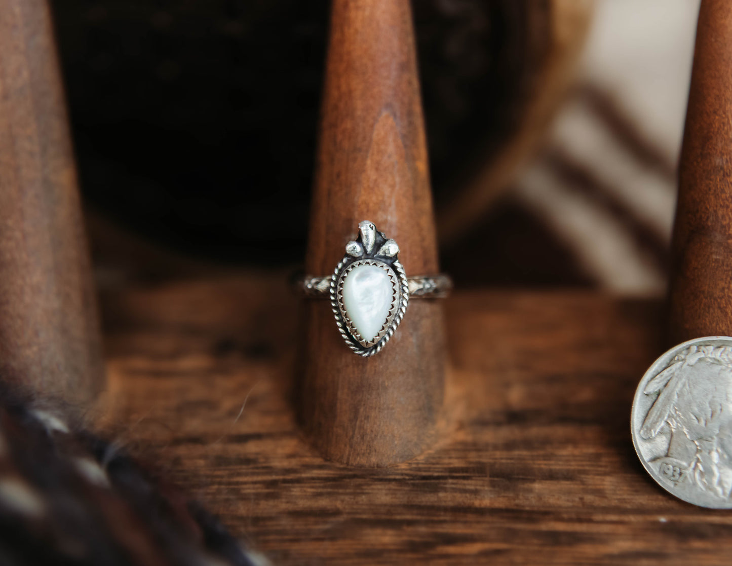 Luna Ring Moonstone