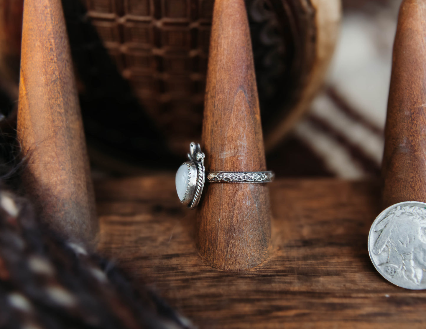 Luna Ring Moonstone