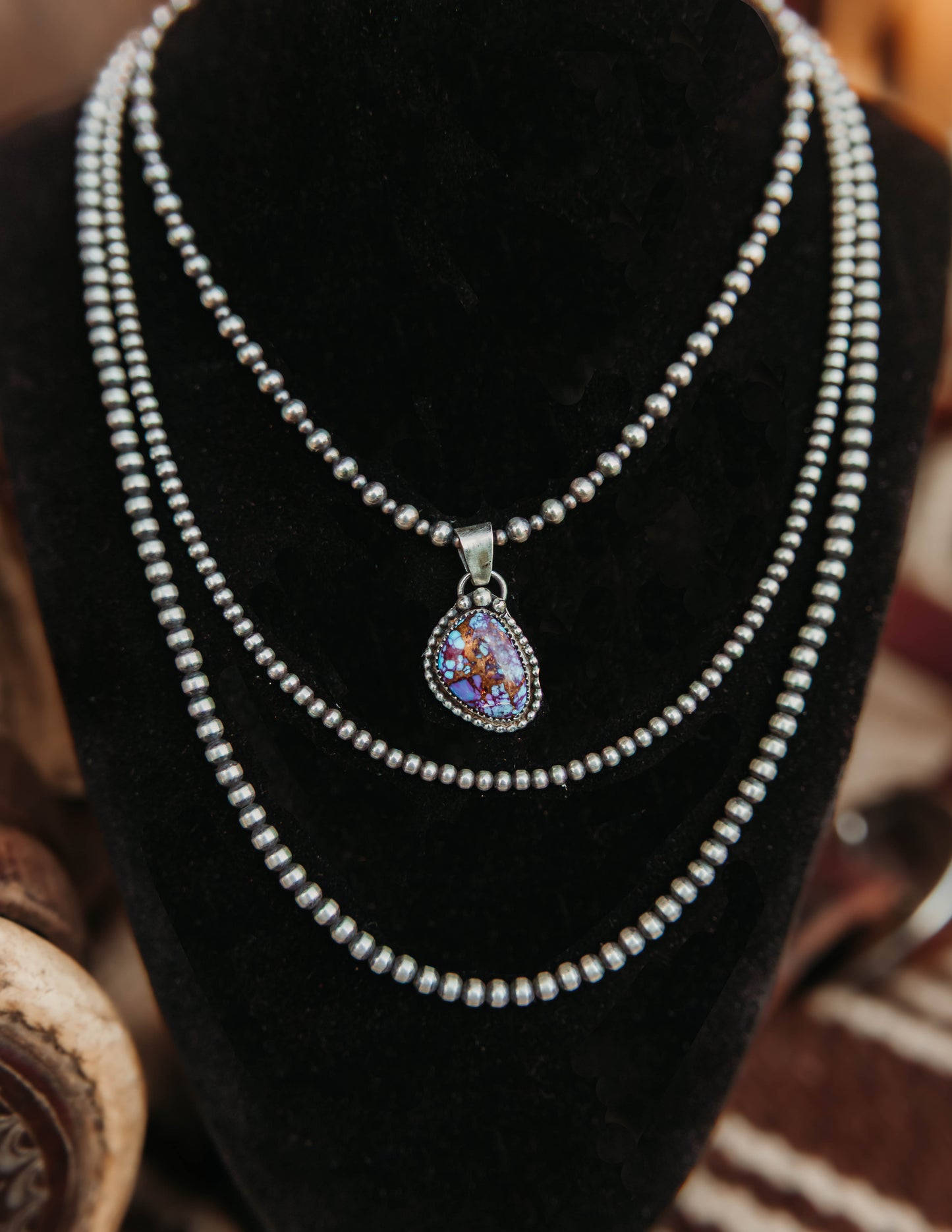 Ice Melt Pendant Purple Mohave