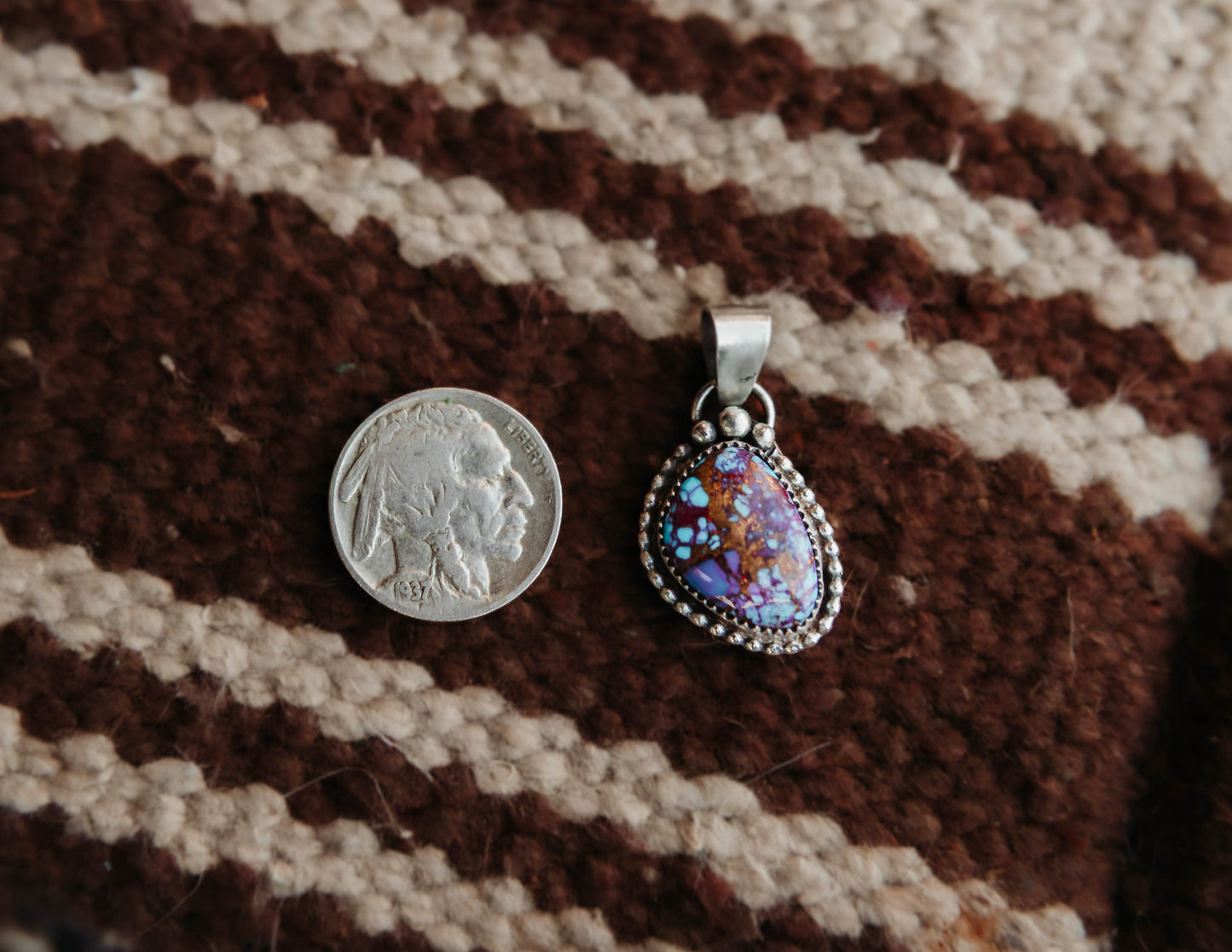Ice Melt Pendant Purple Mohave