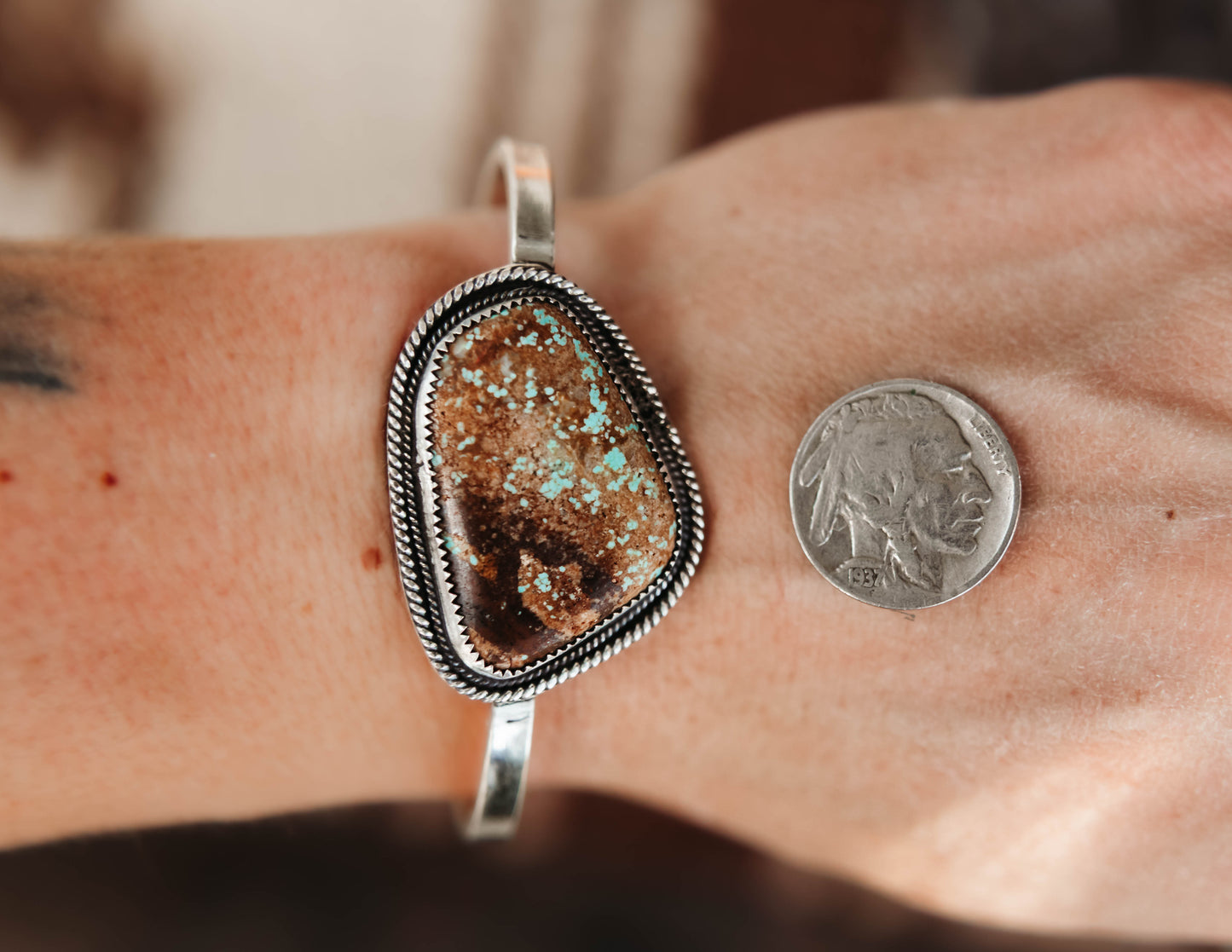 Aspen Cuff Royston Turquoise