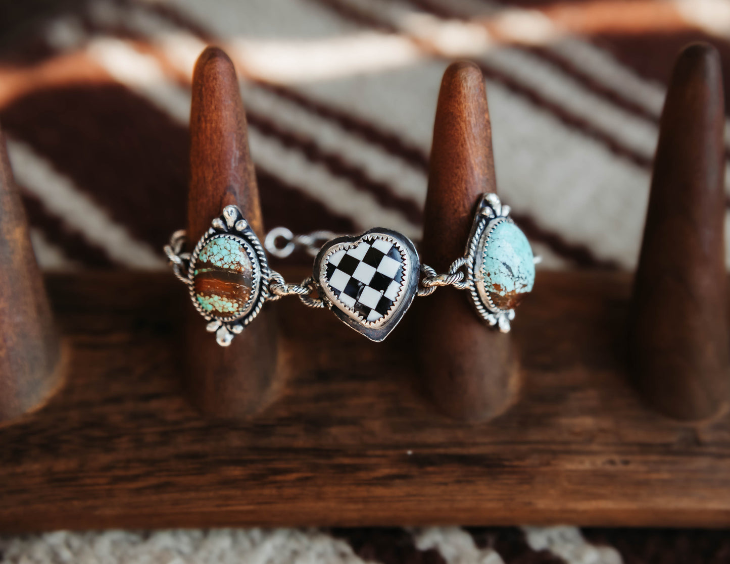 Gambler Charm Bracelet #8 Turquoise