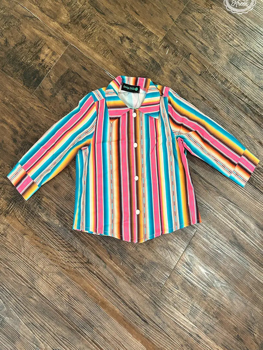 Ray of Sunshine Kids Pearl Snap