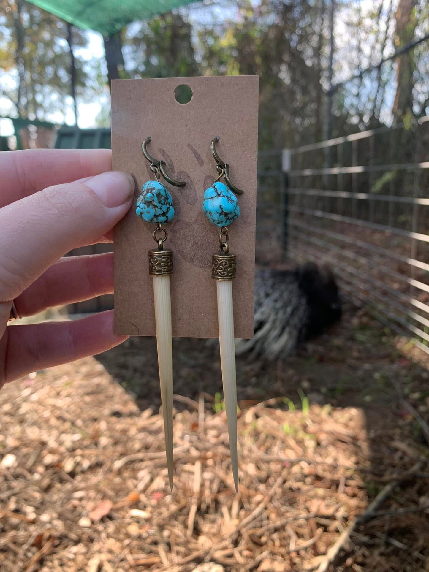 Porcupine Quill Earrings