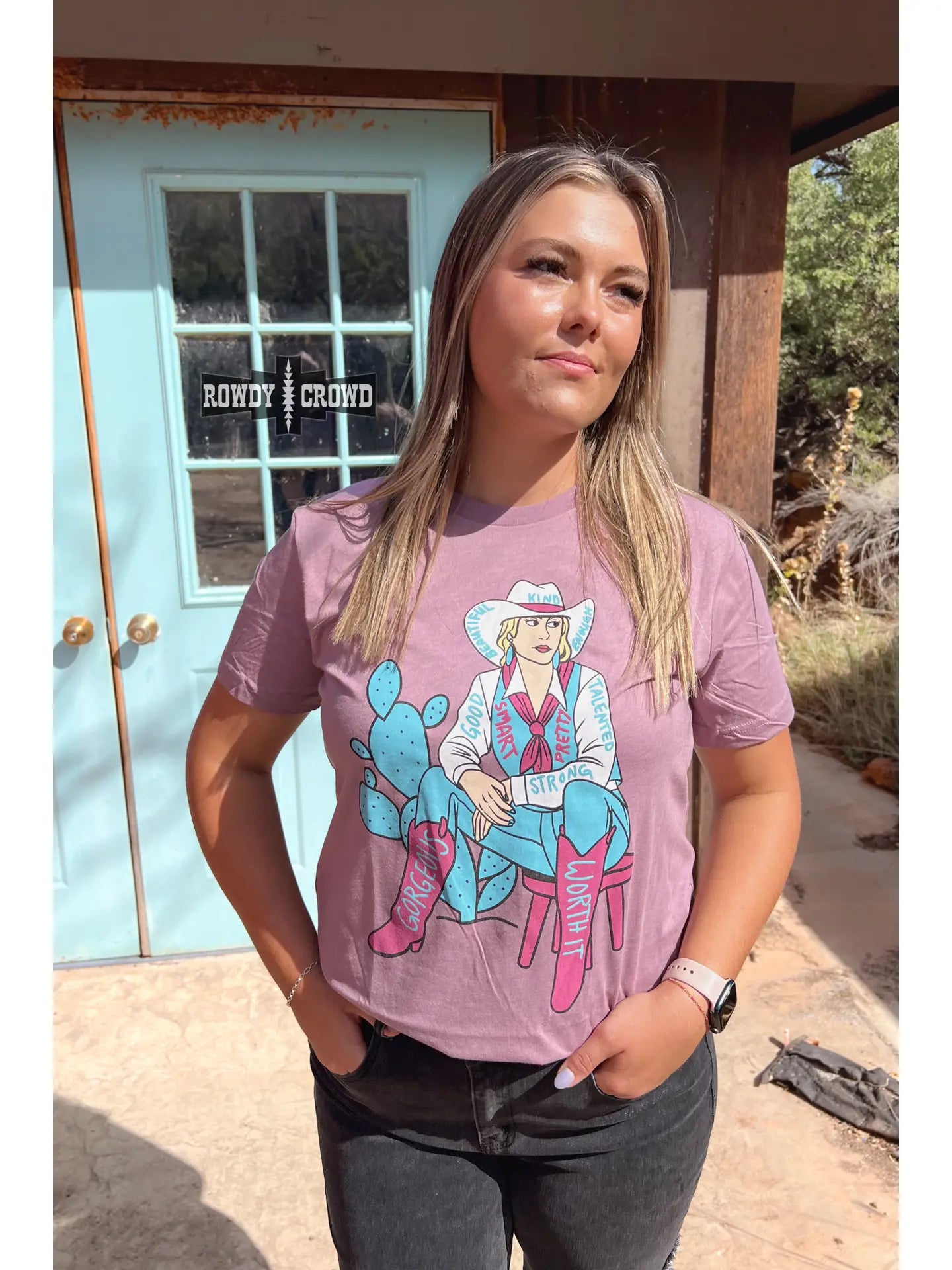 Cowboy Affirmations Tee