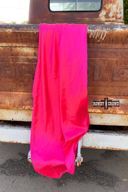 Back Roads Hot Pink Wild Rag