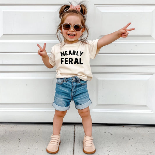Kids Nearly Feral Tee