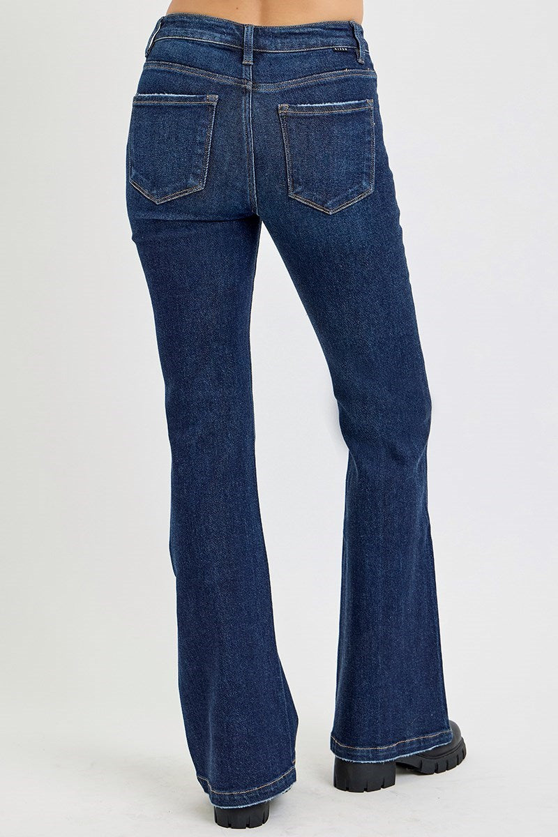 Dark Ledoux Flare Jeans