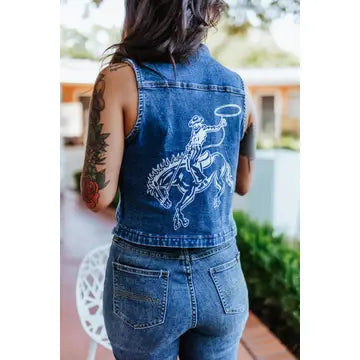 Denim Dan Vest