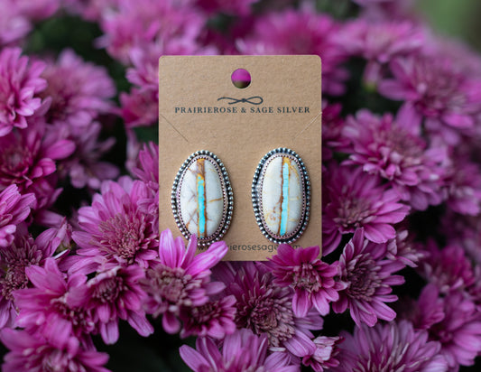 Royston Ribbon Statement Studs