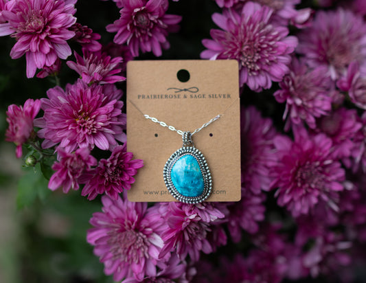 Kingman Sea Necklace 18"