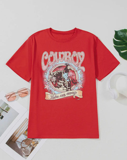 Cowboy Take Me Away Tee