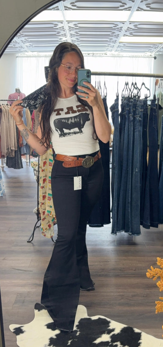 Dark Horse Denim Bell Bottoms
