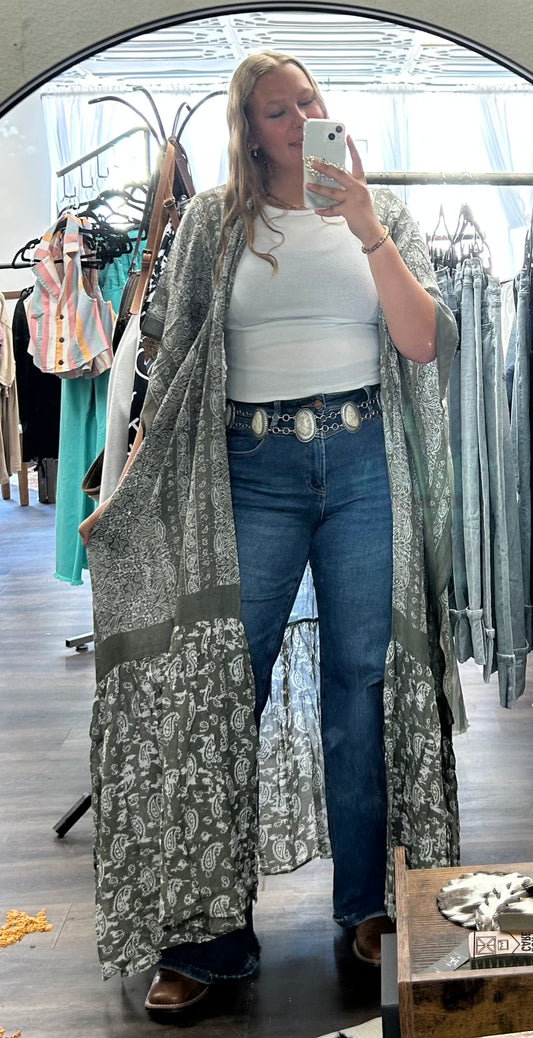 Sagebrush Kimono