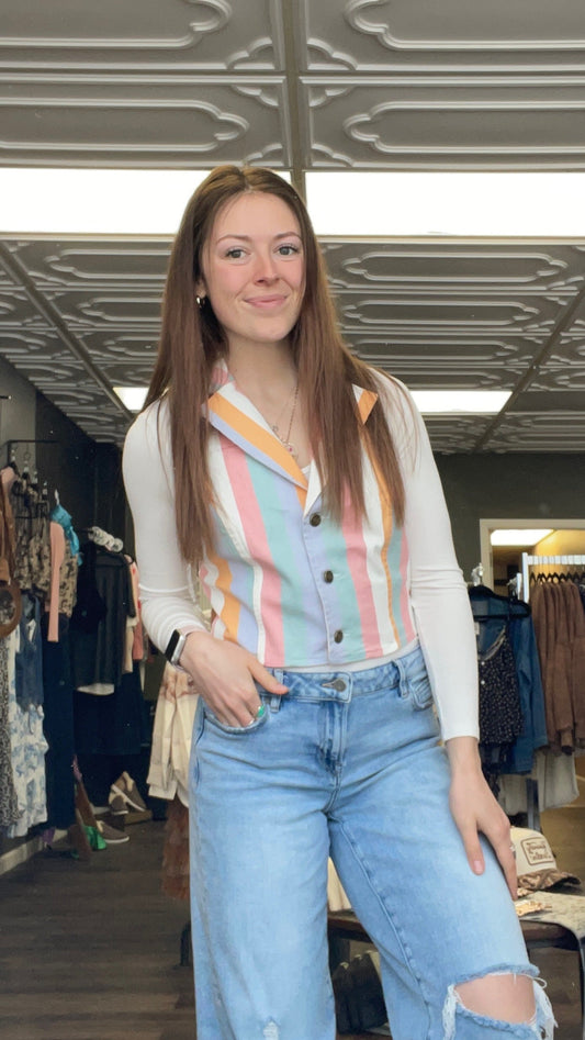 Summer & Stripes Halter