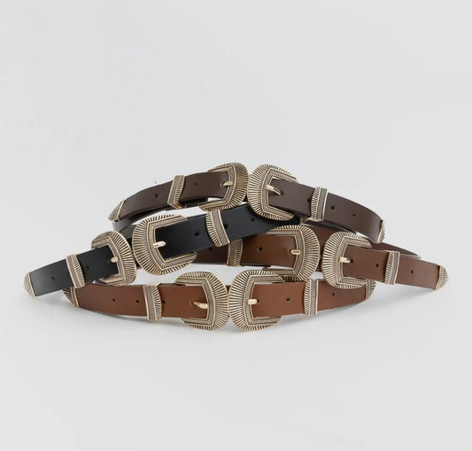 Double Buckle Belt