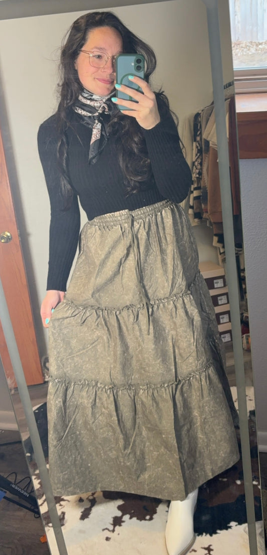 Olive Skirt