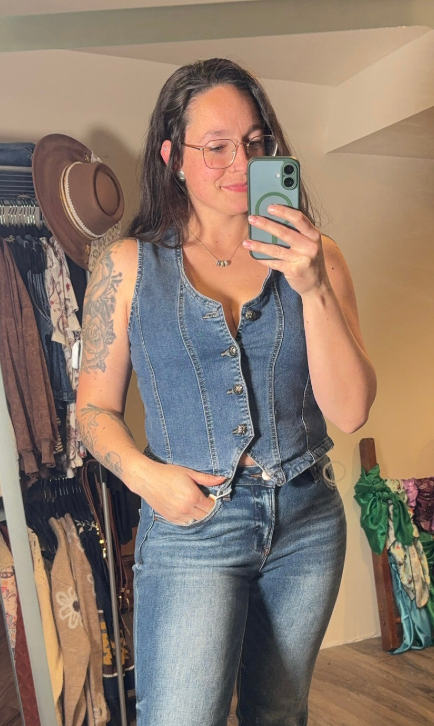 Denim Dan Vest