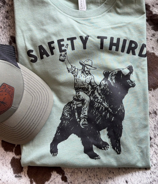 Unisex Safety Third Tee
