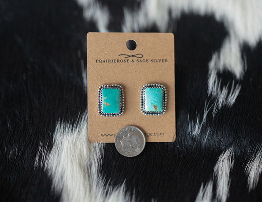 Nila Square Studs
