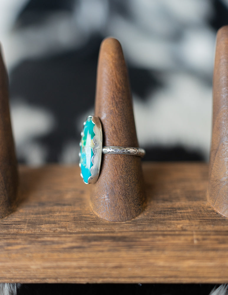 Kingman Oval Ring Sz 8.5