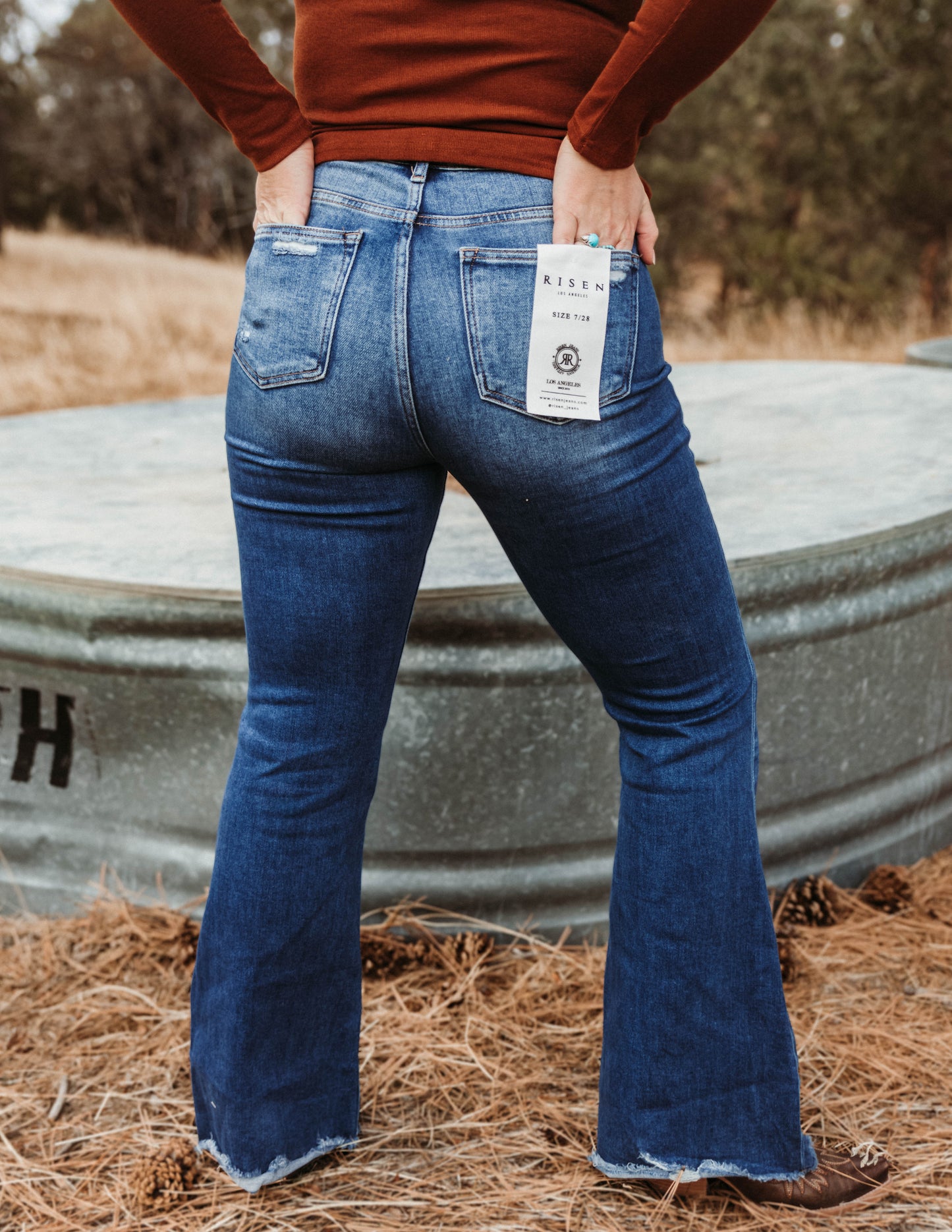 Take Me to Church Flare Jeans