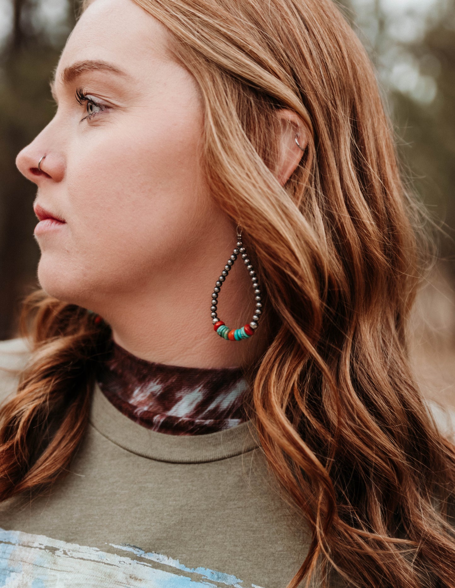 Navajo Pearl & Turquoise Coral